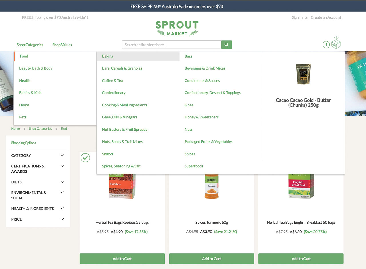 Ekky Software • Developer for Sprout Market • Australian Expert Magento Developers