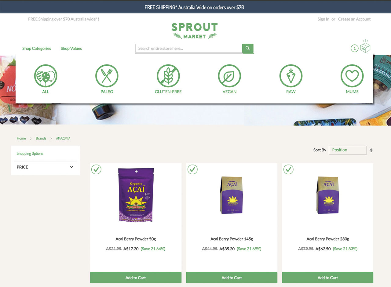 Ekky Software • Developer for Sprout Market • Australian Expert Magento